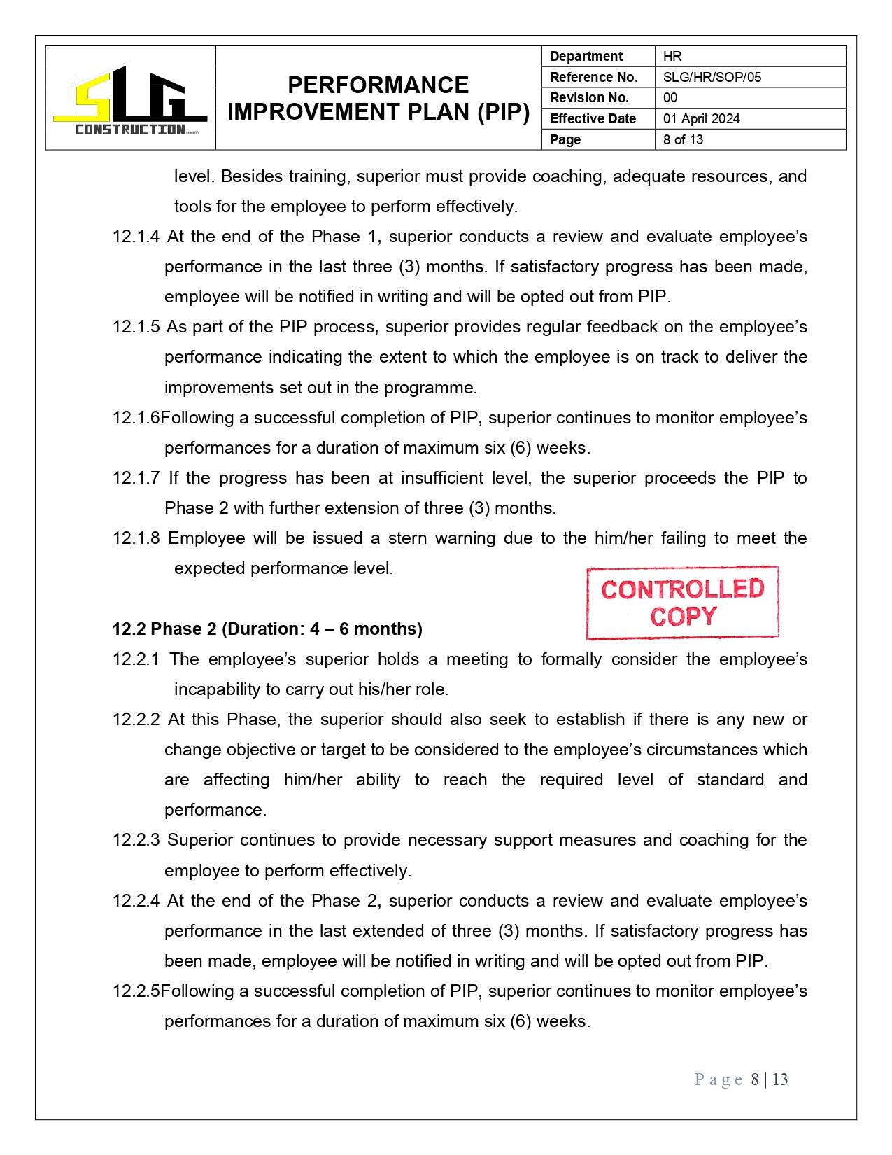 SLG-PRO-SOP Page 8